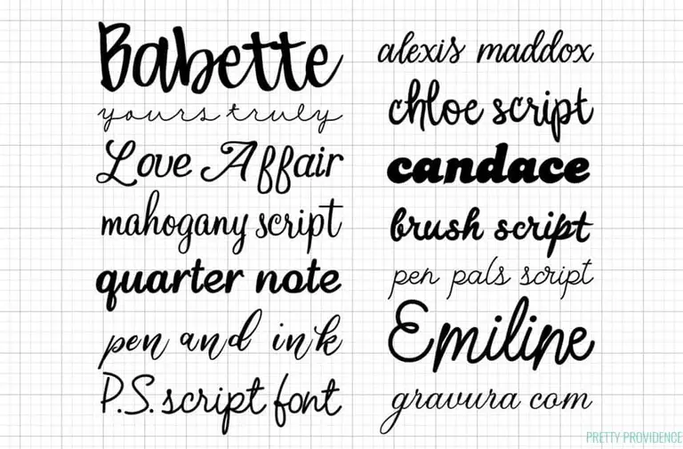 12 Best Fonts for Cricut in 2022 [Free+Cursive] TVC